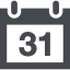 Illustrative icon of a calendar