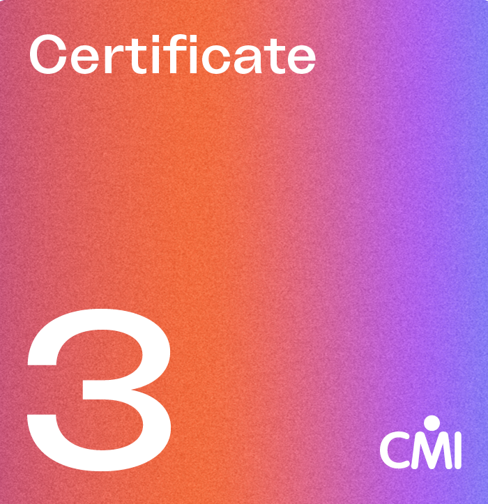 CMI Level 3 Certificate in the Principles of Management & Leadership (3C30)